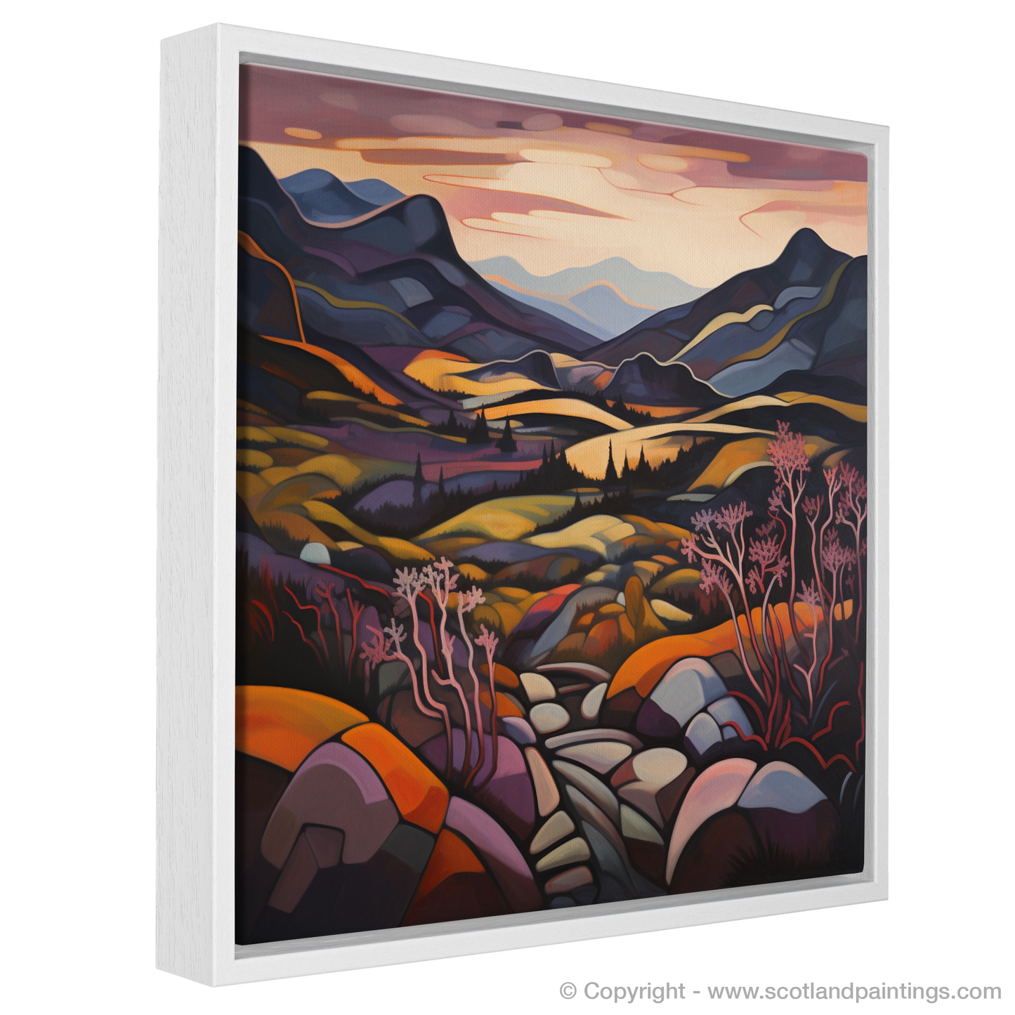 Cubist Dusk at Crowberry Glencoe