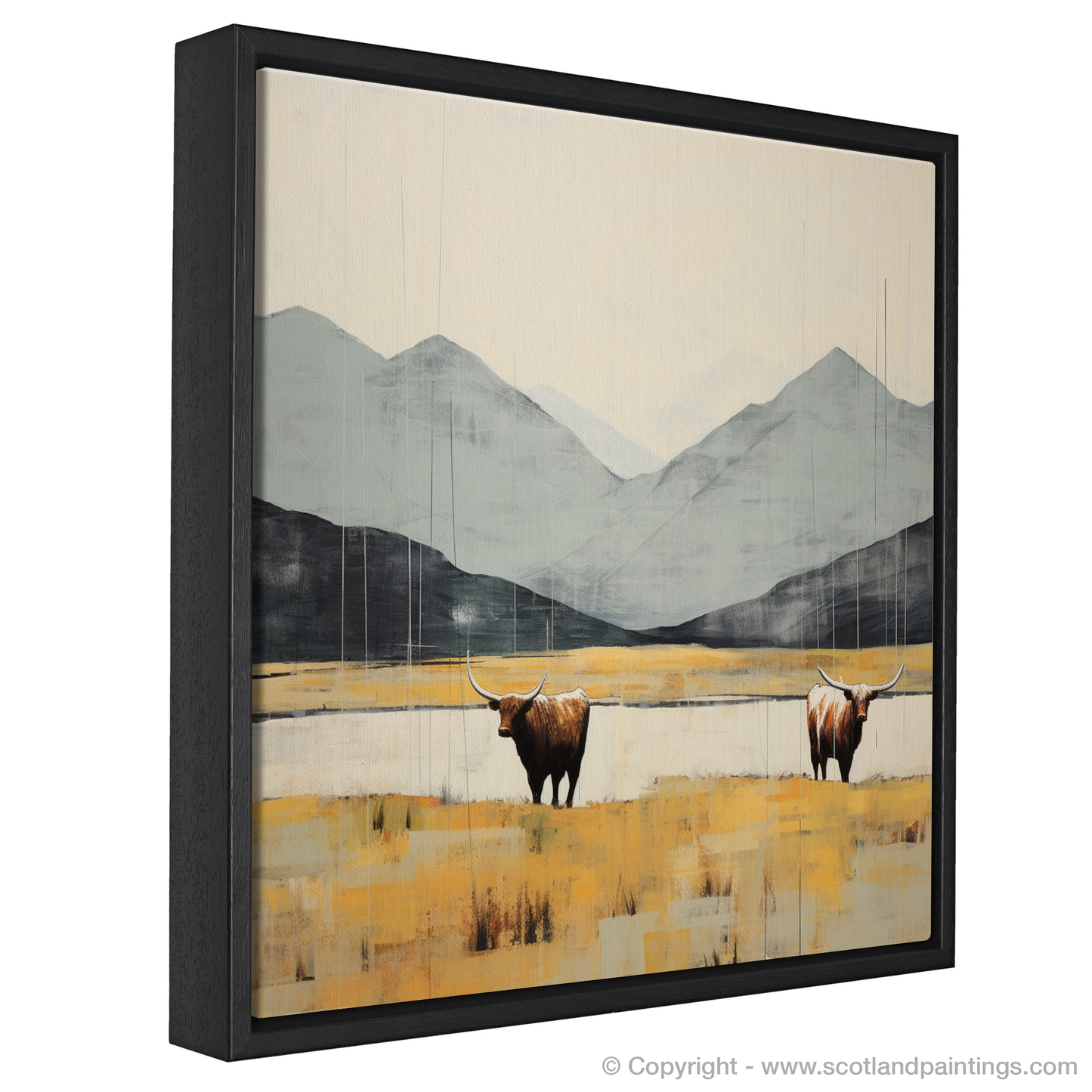 Highland Serenity: Cows of Glencoe