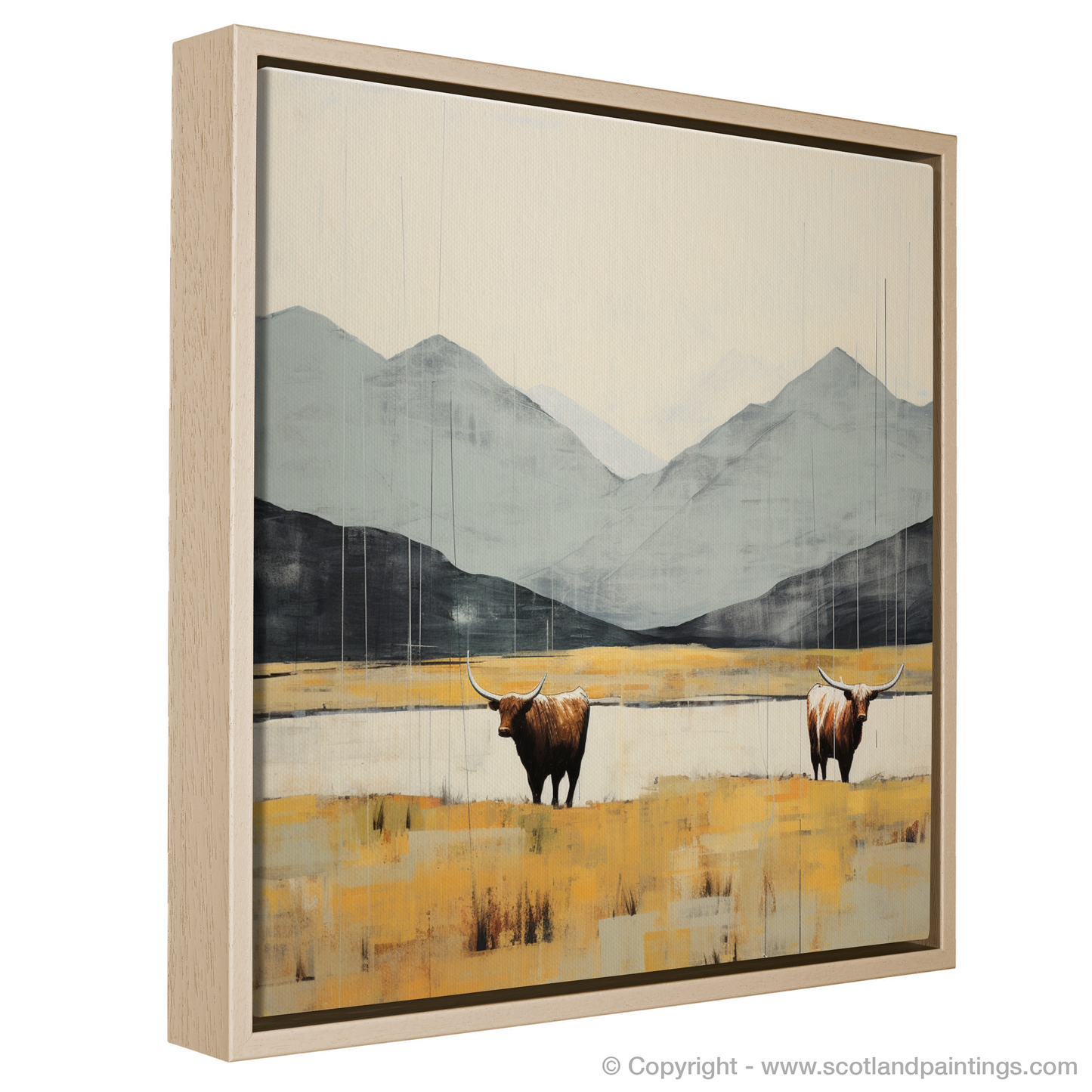 Highland Serenity: Cows of Glencoe