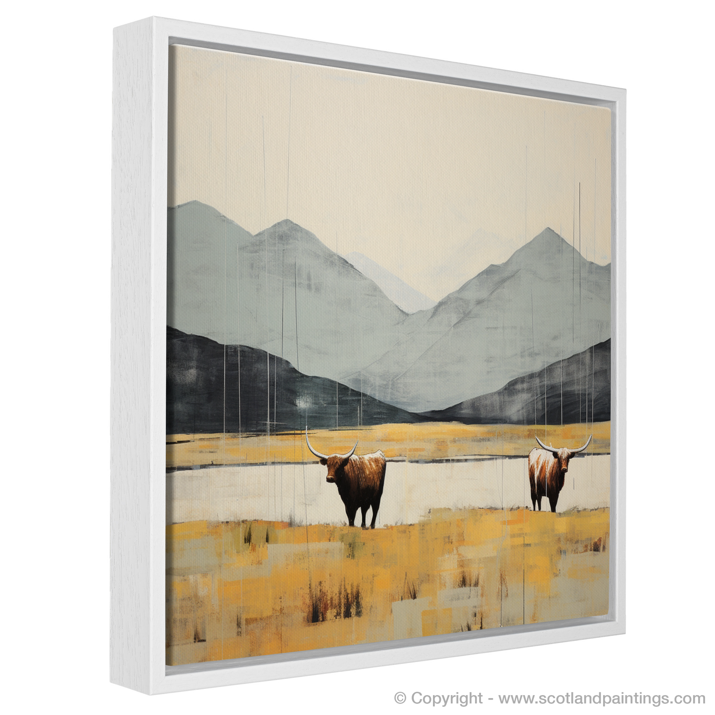 Highland Serenity: Cows of Glencoe