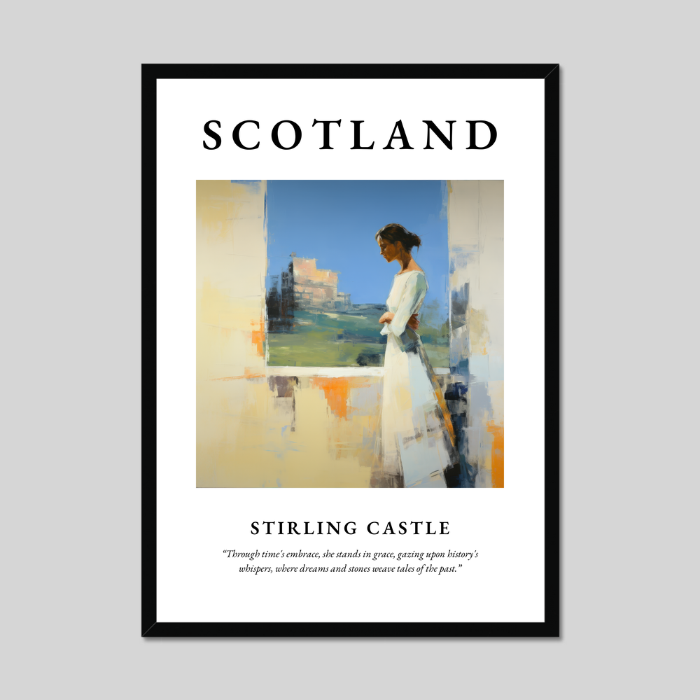 Poster of Stirling Castle, Scotland.