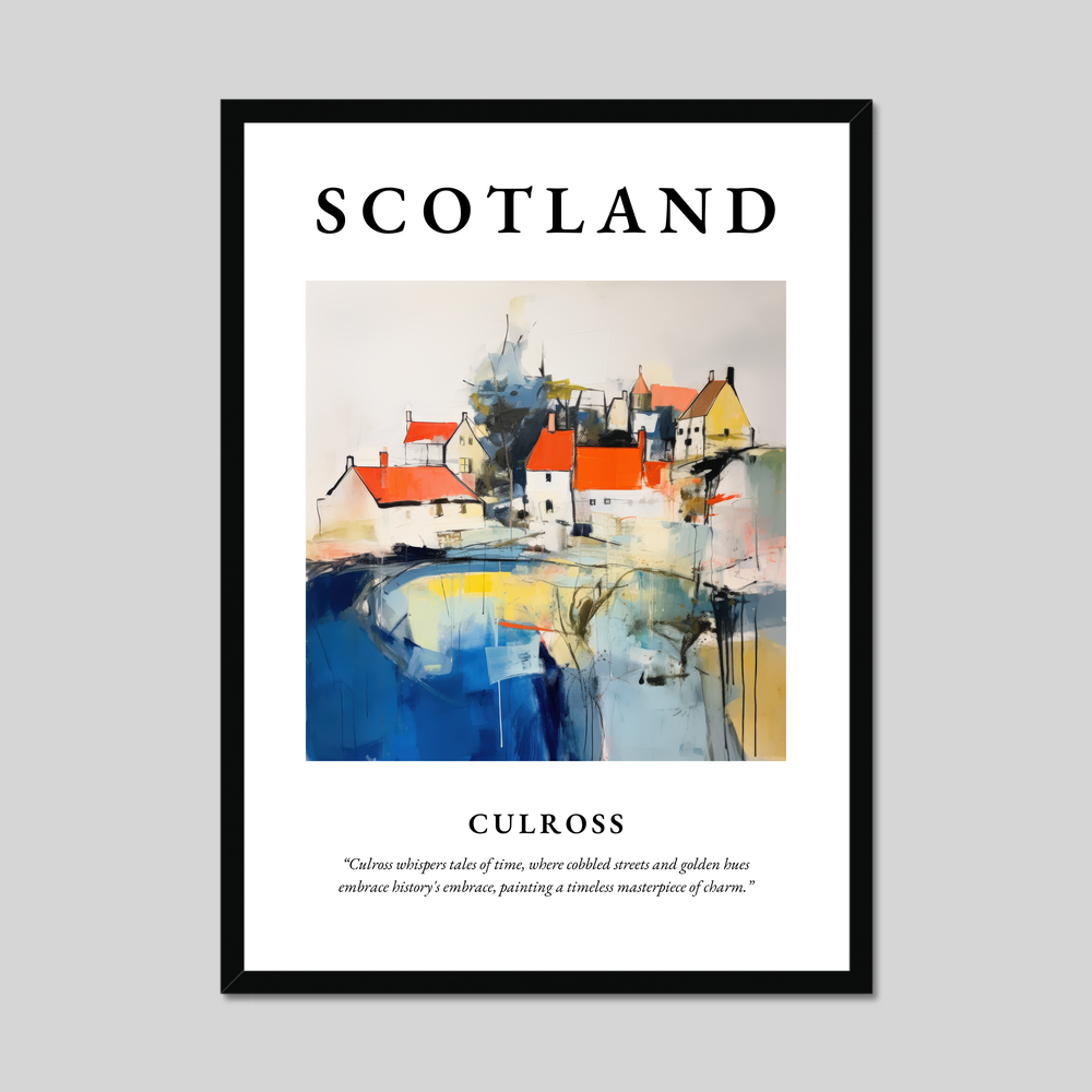 Poster of Culross, Scotland.