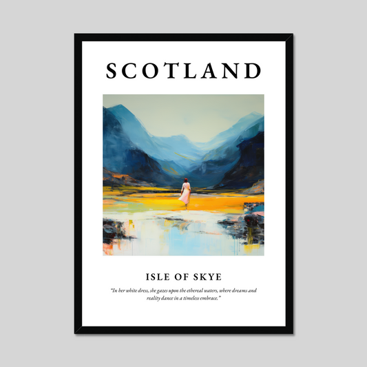 Poster of Isle of Skye, Scotland.