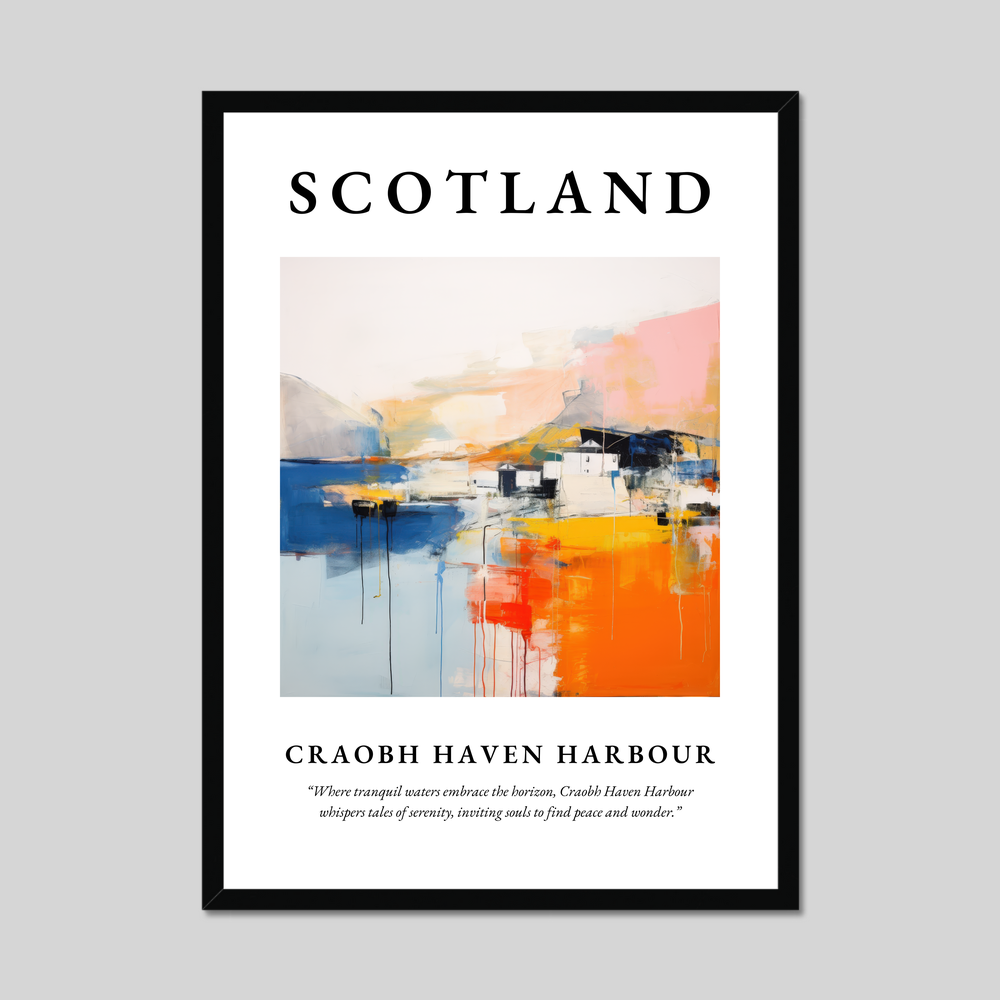 Poster of Craobh Haven Harbour, Scotland.