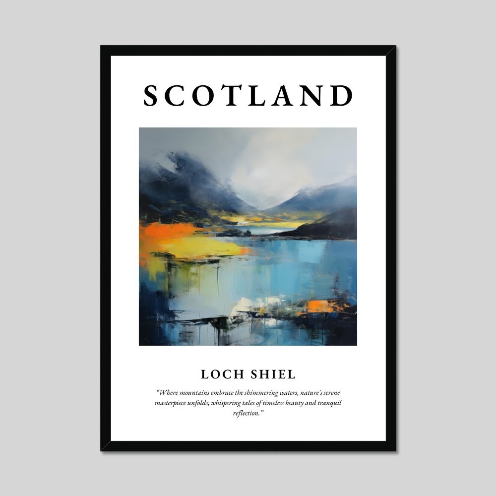 Poster of Loch Shiel, Scotland.