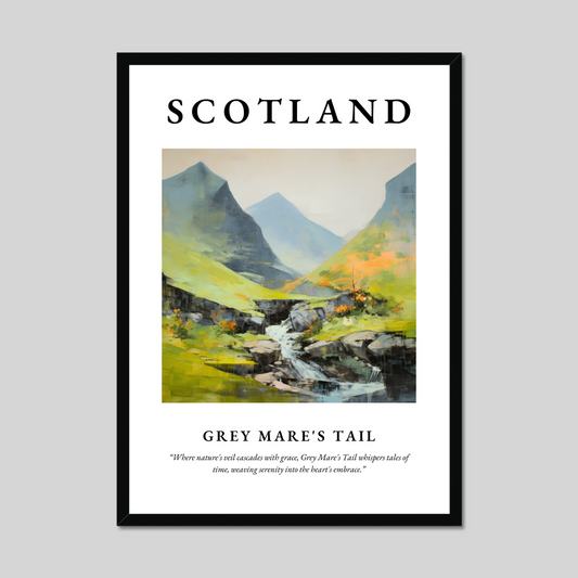 Poster of Grey Mare's Tail, Scotland.