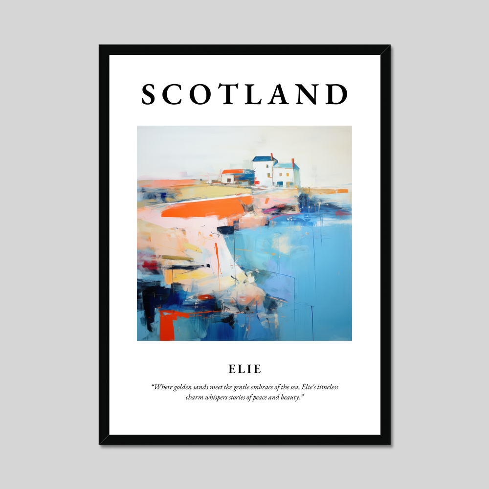 Poster of Elie, Scotland.