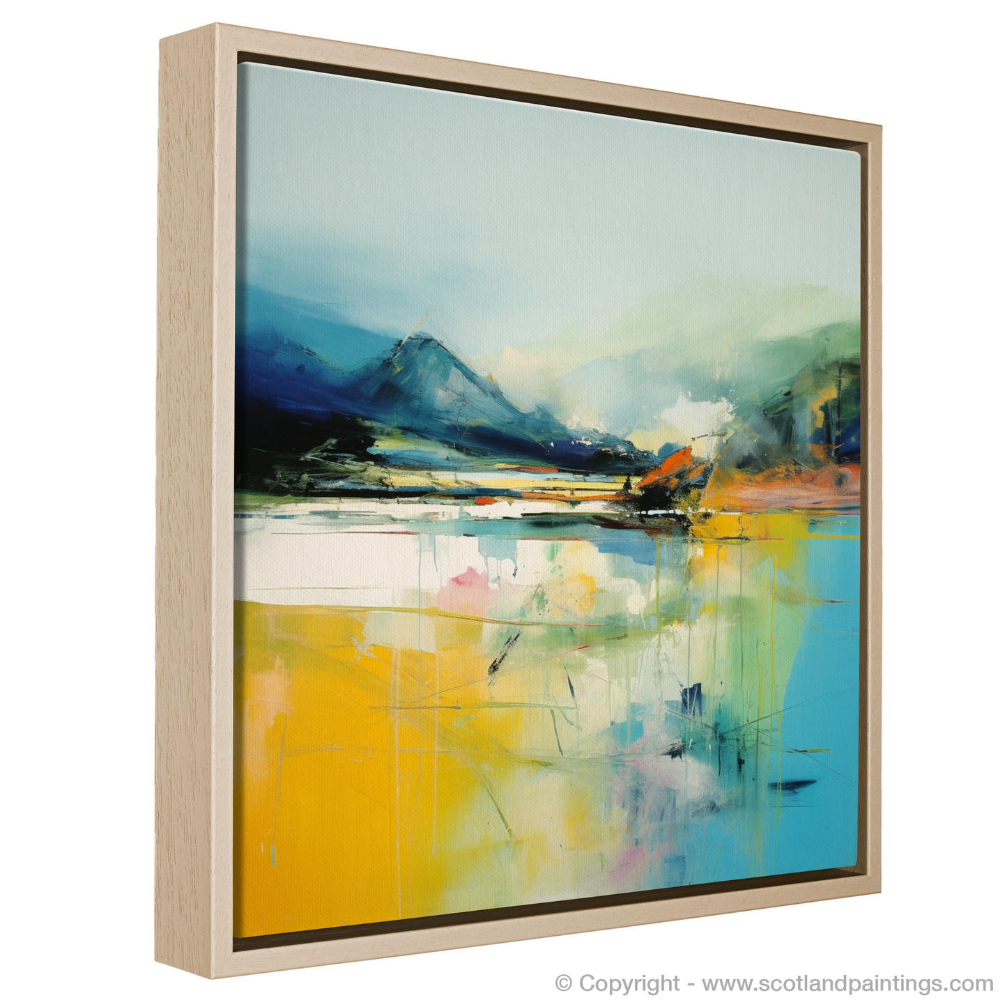 Abstract Enchantment of Loch Earn