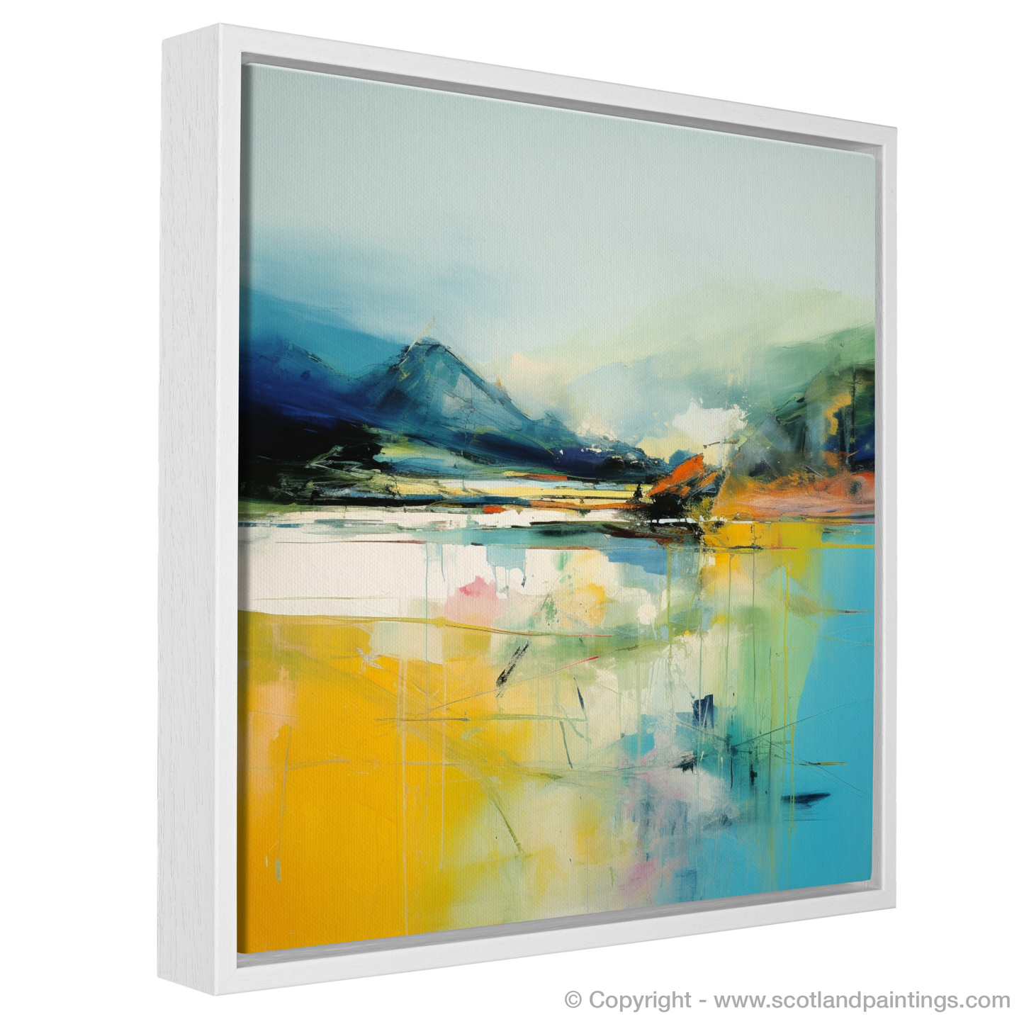 Abstract Enchantment of Loch Earn