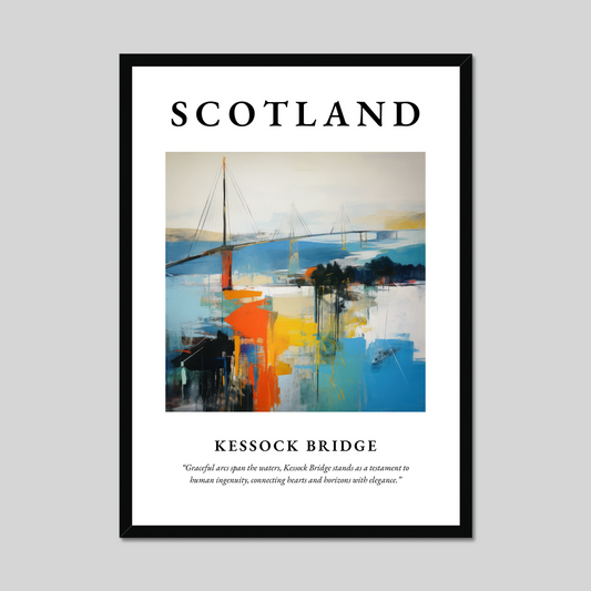 Poster of Kessock Bridge, Scotland.