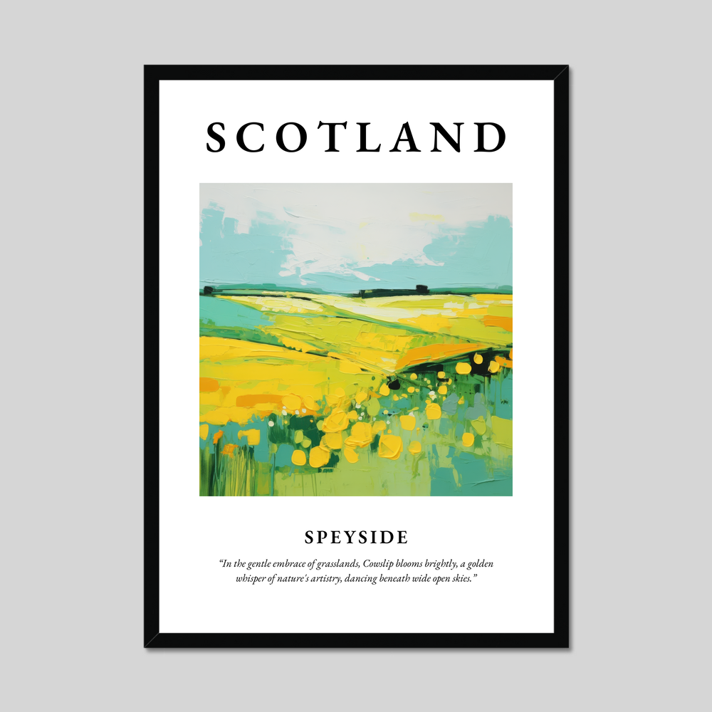 Poster of Speyside, Scotland.