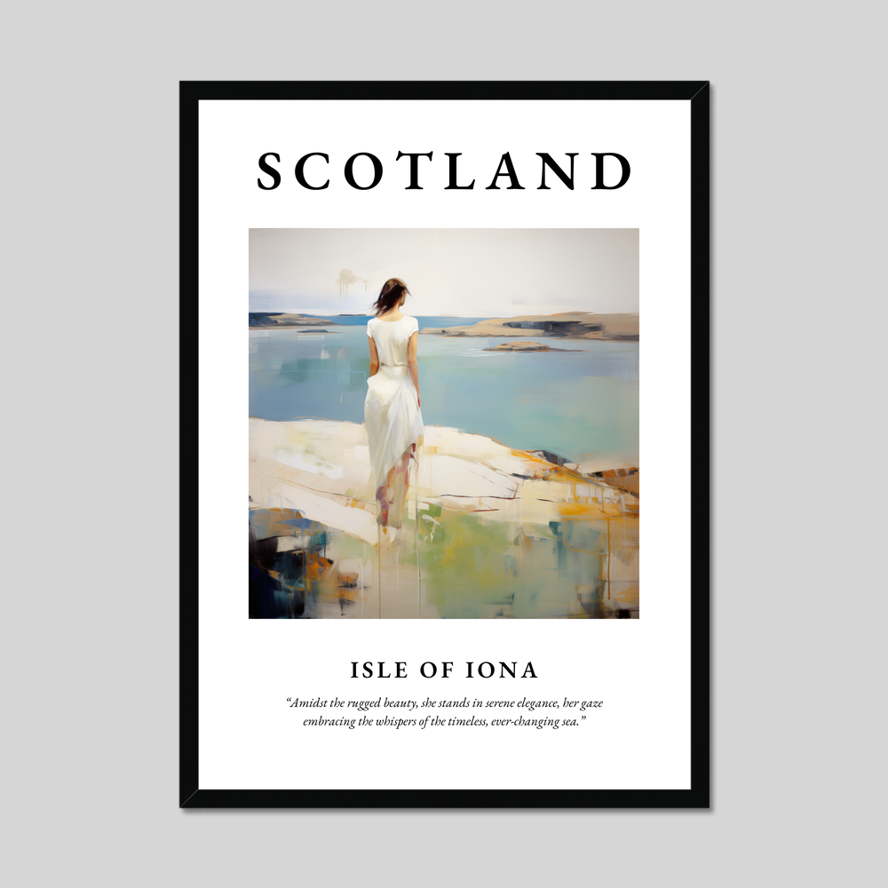 Poster of Isle of Iona, Scotland.