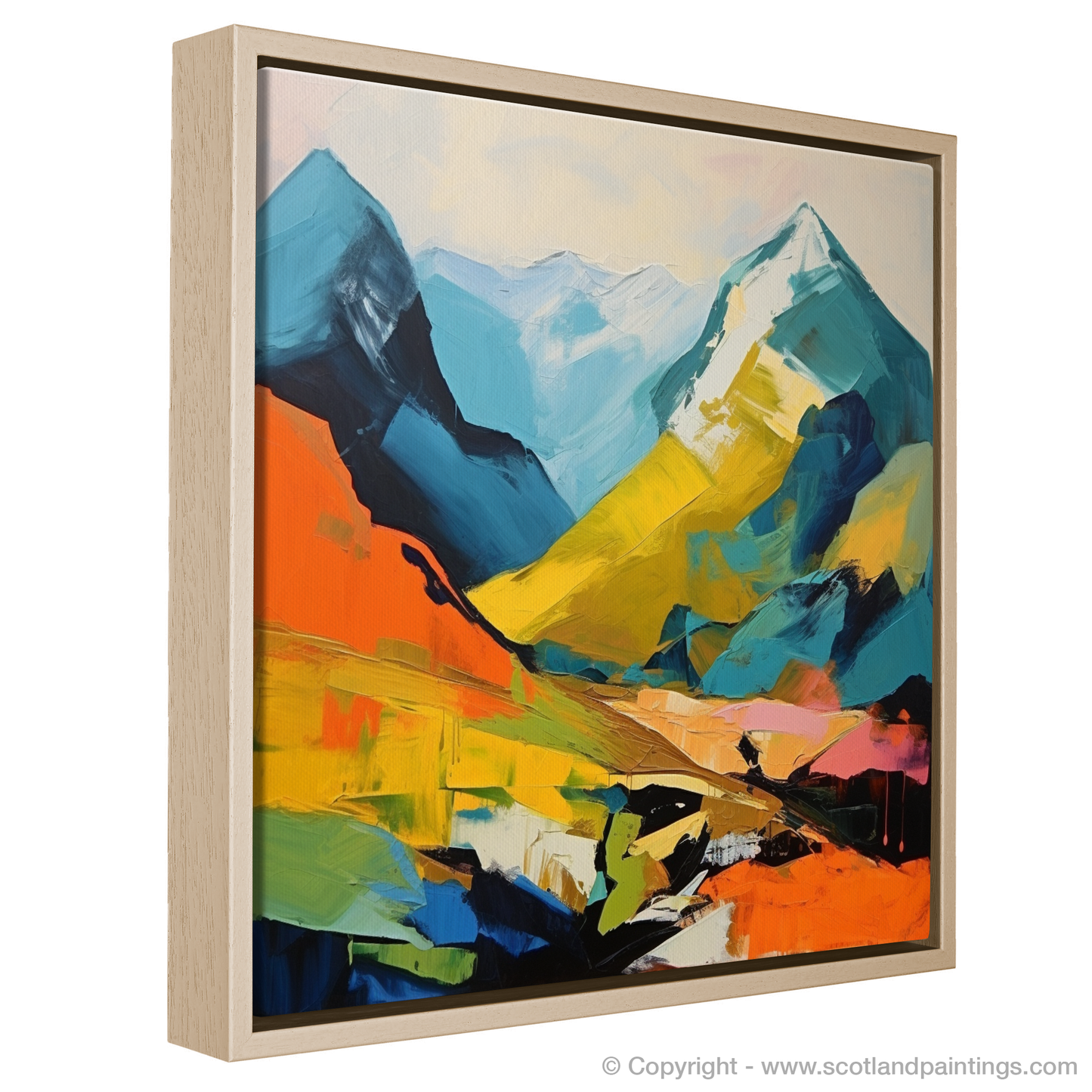 Aonach Eagach Reimagined: An Abstract Highland Tapestry