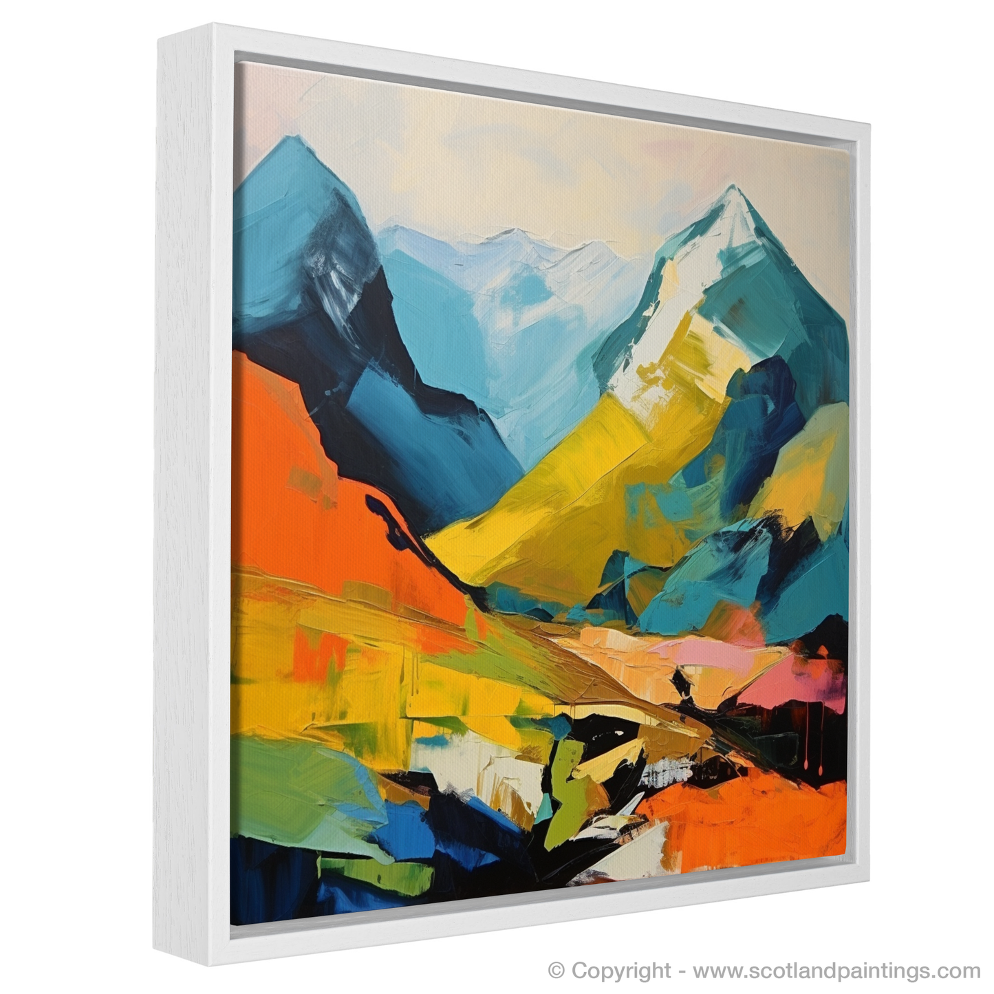 Aonach Eagach Reimagined: An Abstract Highland Tapestry