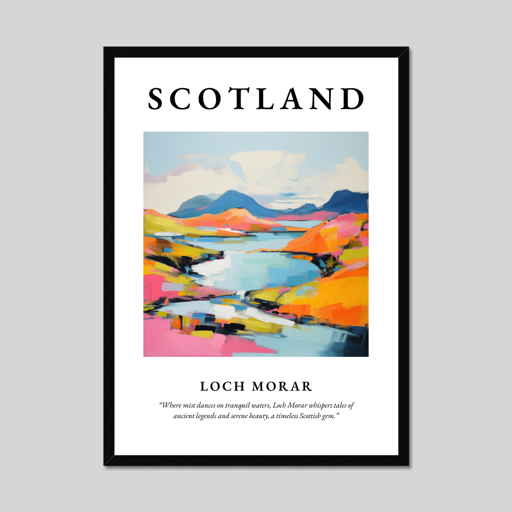 Poster of Loch Morar, Scotland.