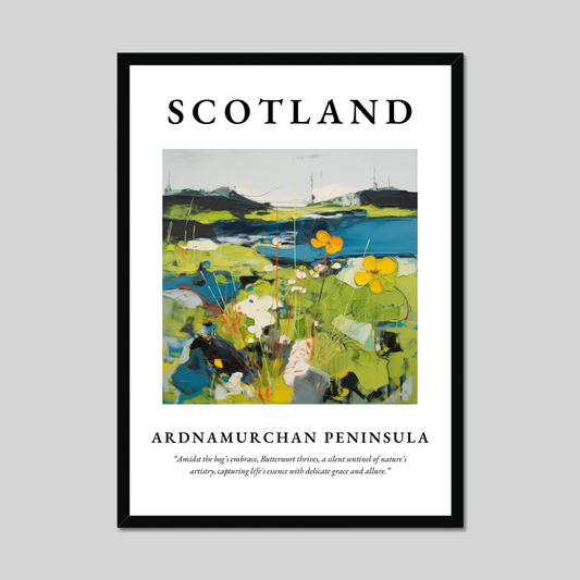 Poster of Ardnamurchan Peninsula, Scotland.