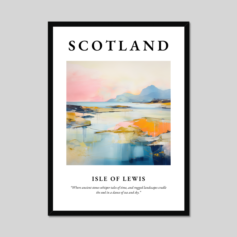 Poster of Isle of Lewis, Scotland.