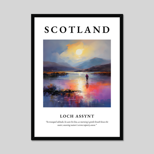 Poster of Loch Assynt, Scotland.