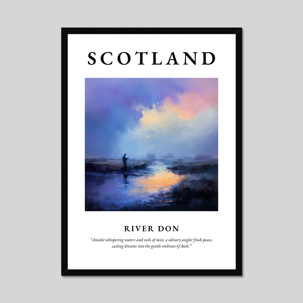 Poster of River Don, Scotland.