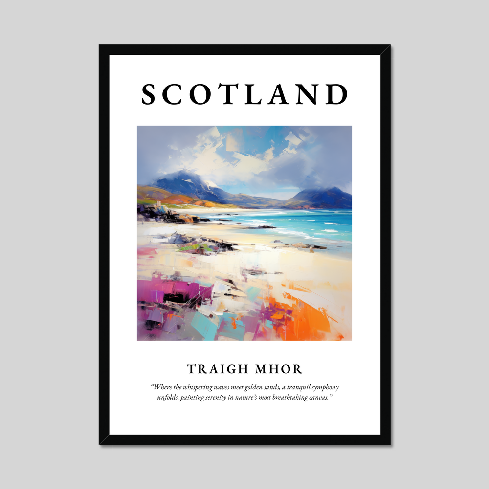 Poster of Traigh Mhor, Scotland.