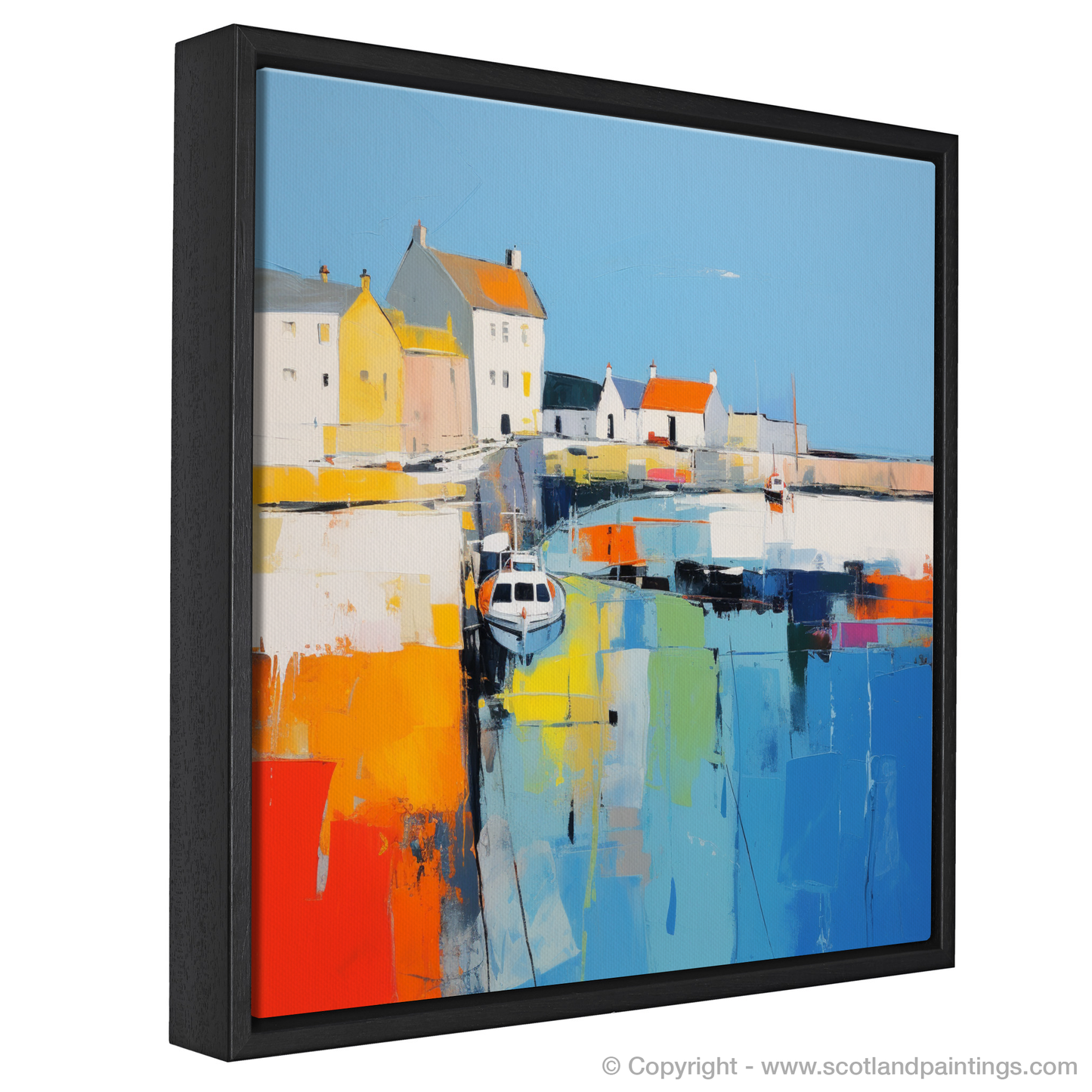 Abstract Harmony of Dunbar Harbour