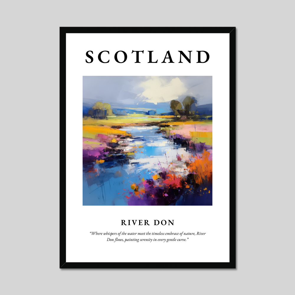 Poster of River Don, Scotland.