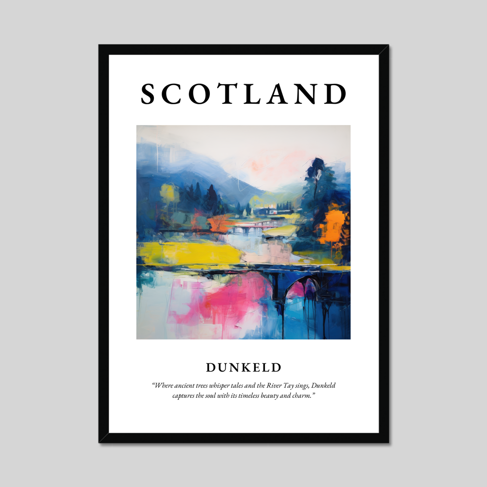 Poster of Dunkeld, Scotland.