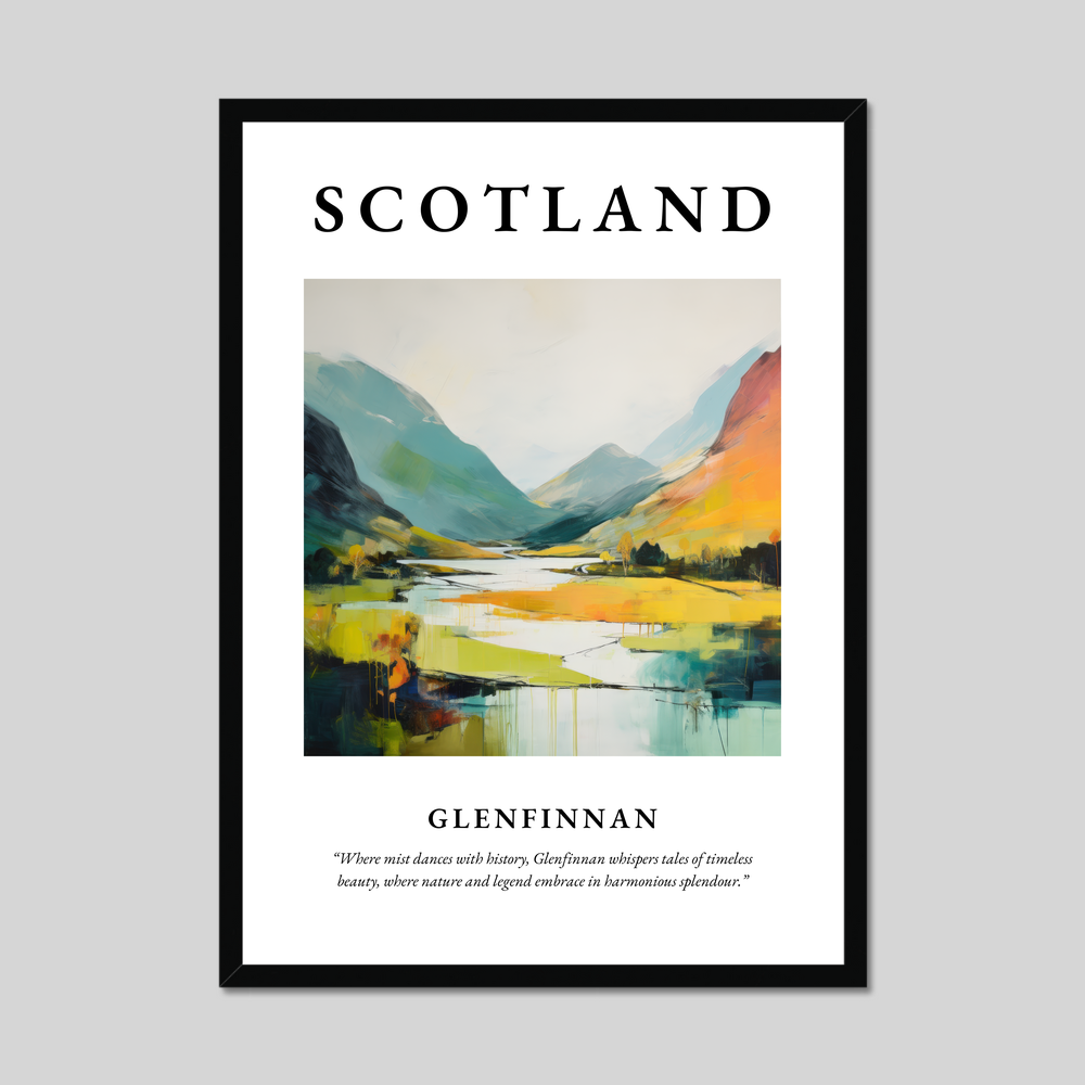 Poster of Glenfinnan, Scotland.