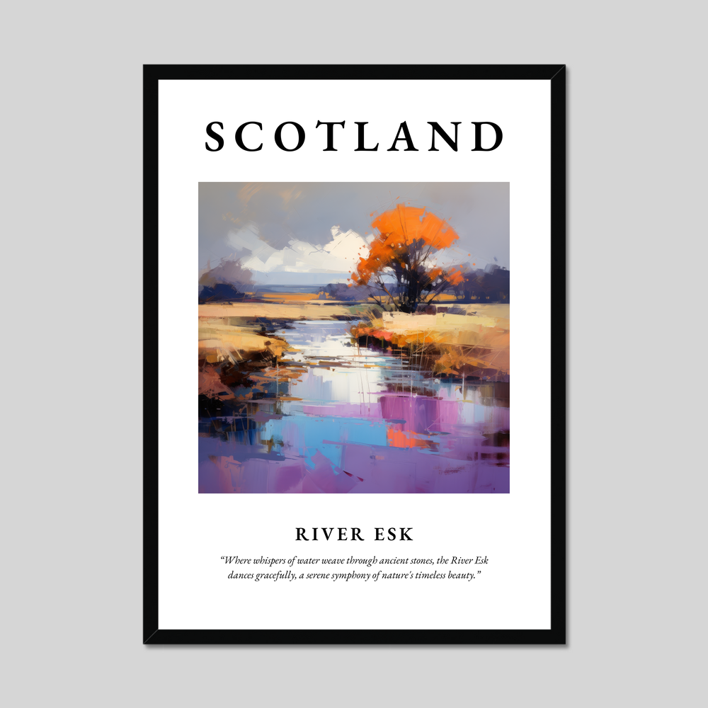 Poster of River Esk, Scotland.