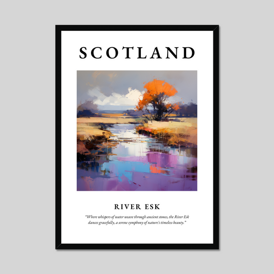 Poster of River Esk, Scotland.