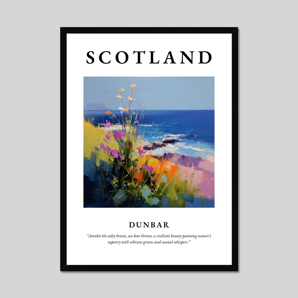 Poster of Dunbar, Scotland.