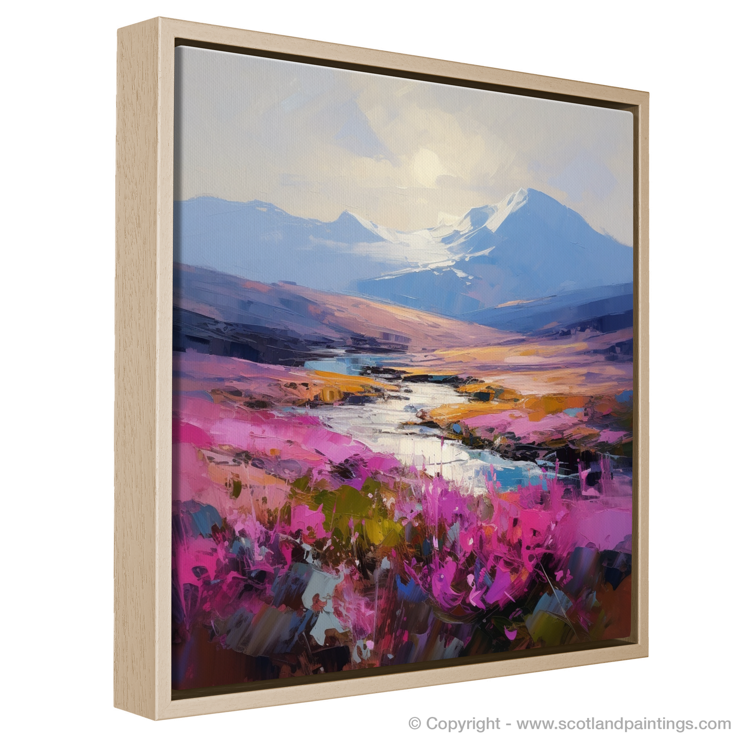 Alpine Jewel: An Expressionist Ode to Moss Campion