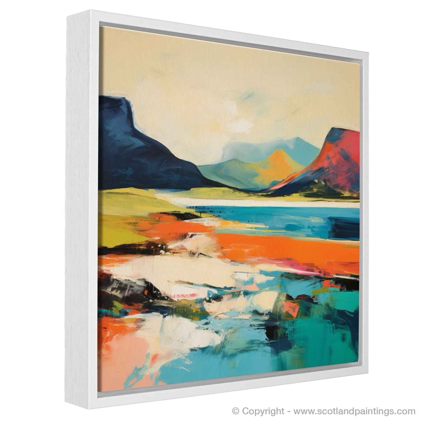 Coral Beach Dreamscape: An Abstract Ode to Skye's Coastline