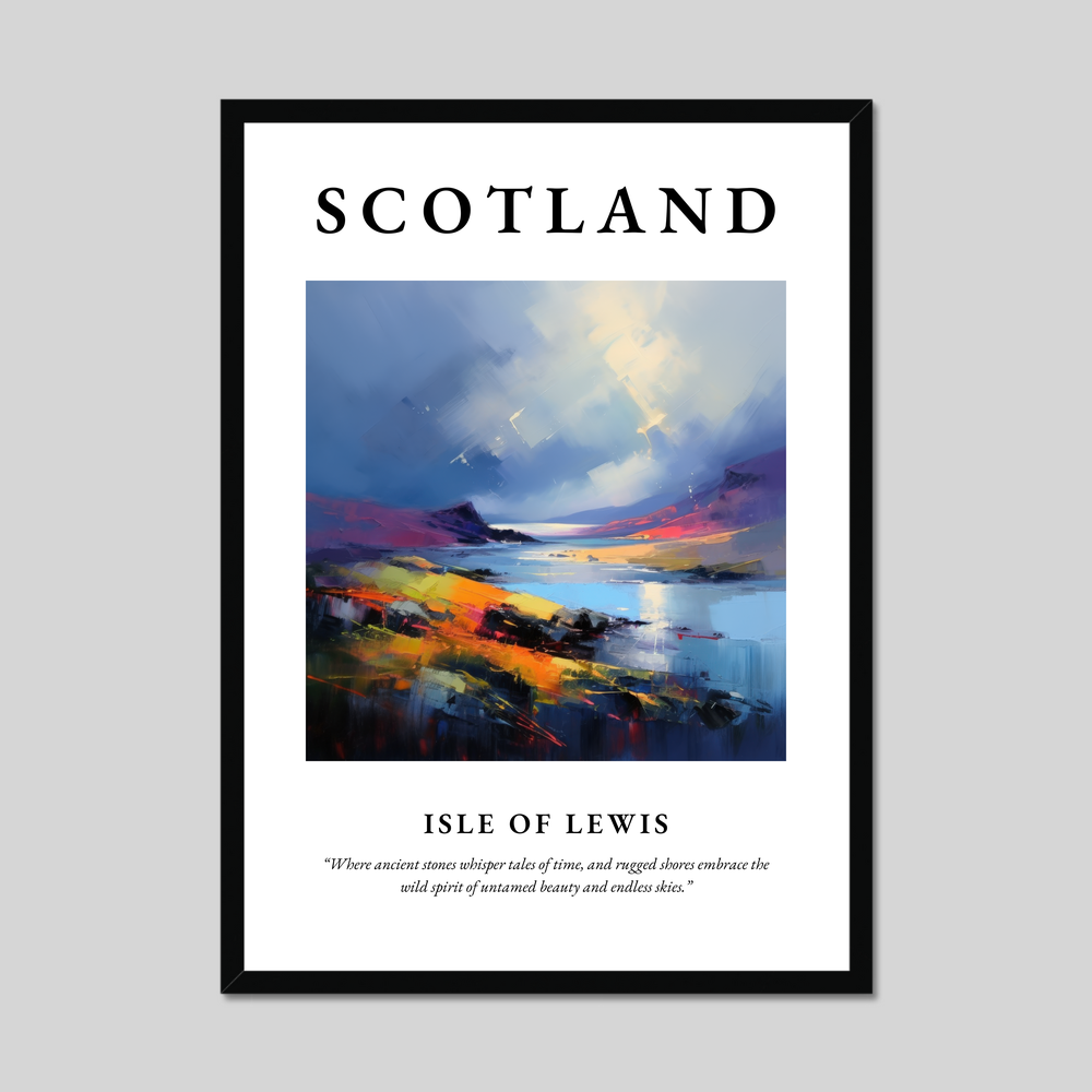 Poster of Isle of Lewis, Scotland.