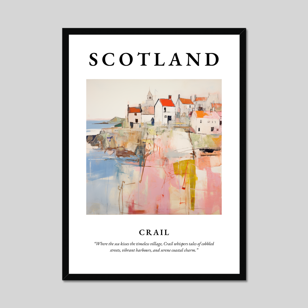 Poster of Crail, Scotland.