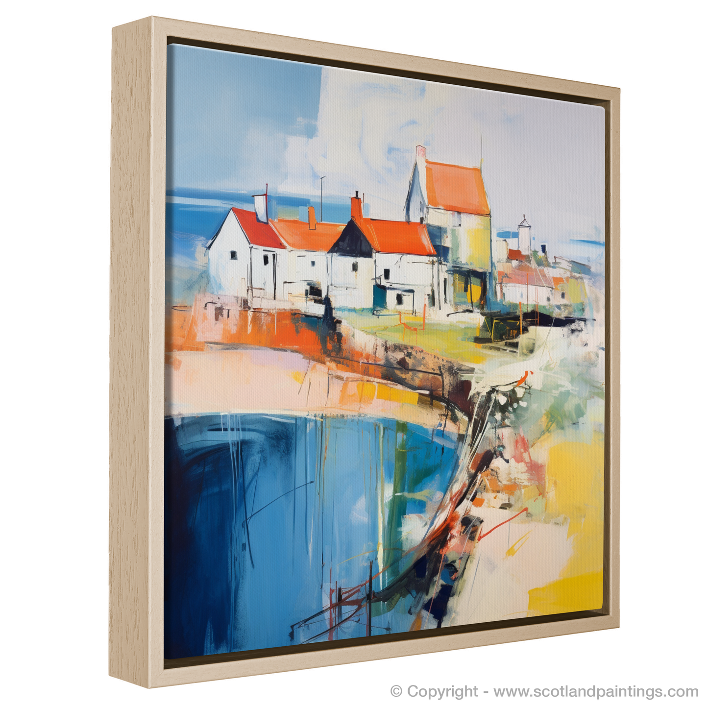 Crail Essence: An Abstract Ode to Scottish Village Charm