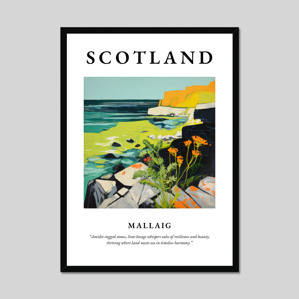 Poster of Mallaig, Scotland.