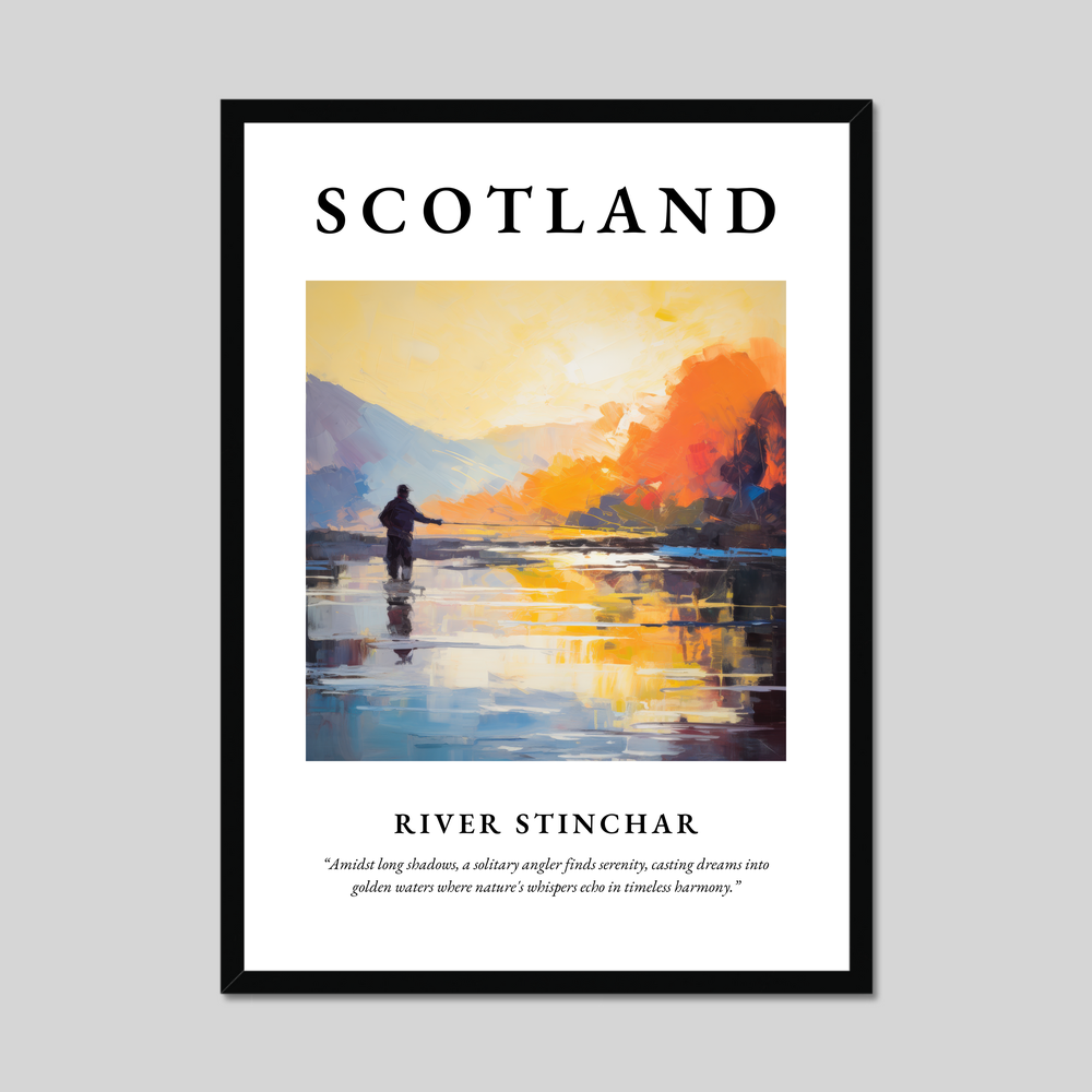 Poster of River Stinchar, Scotland.