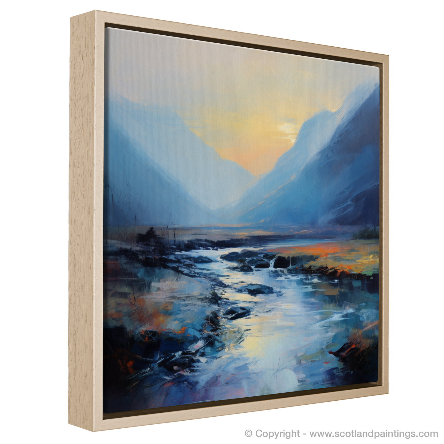 Awakening of Glencoe - An Abstract Dawn