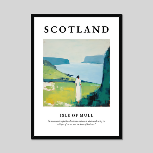 Poster of Isle of Mull, Scotland.