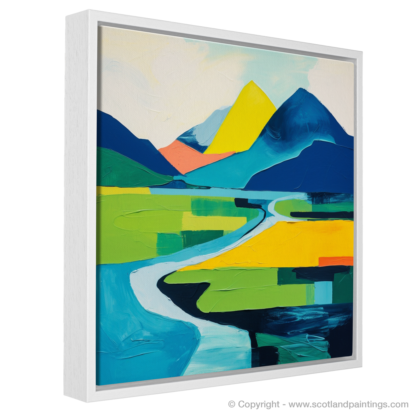 Abstract Essence of Loch Leven