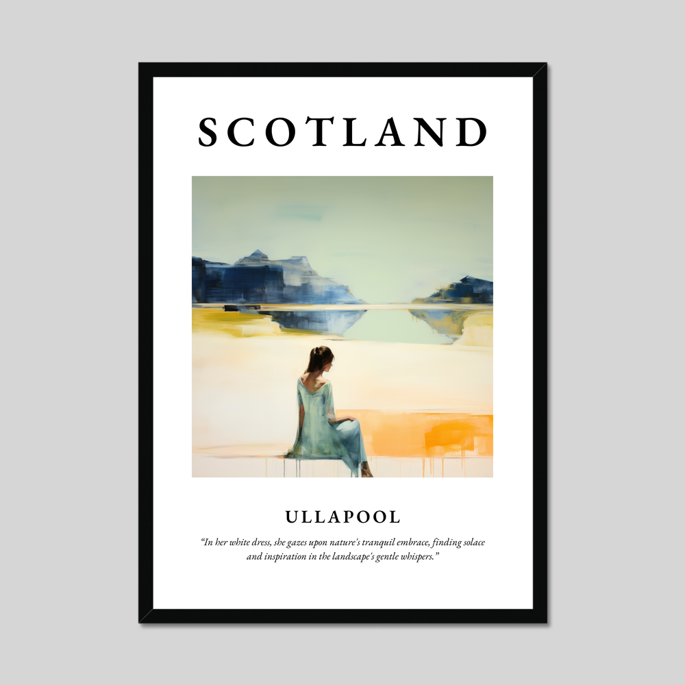 Poster of Ullapool, Scotland.