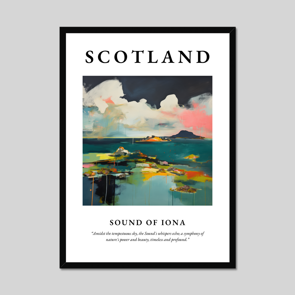 Poster of Sound of Iona, Scotland.