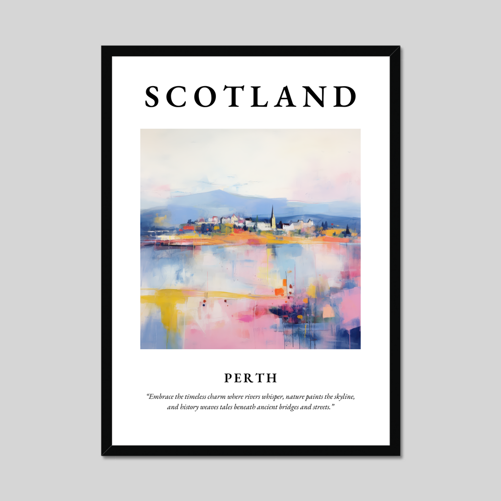 Poster of Perth, Scotland.