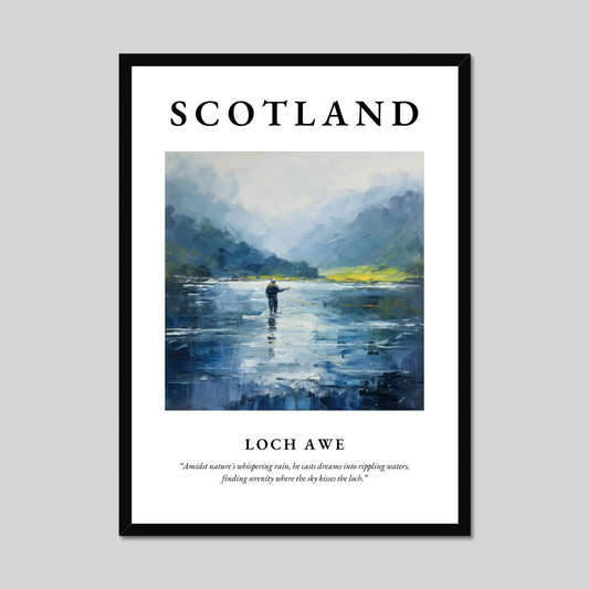 Poster of Loch Awe, Scotland.