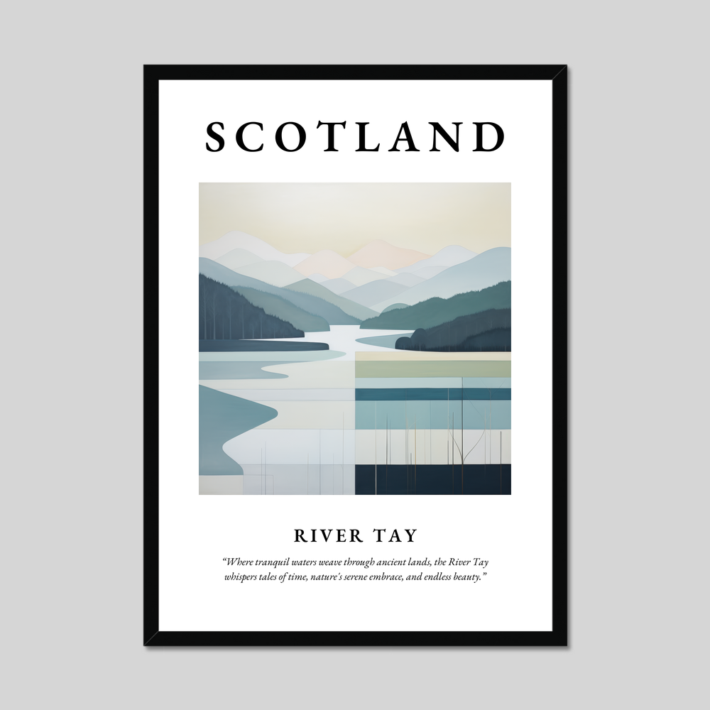 Poster of River Tay, Scotland.