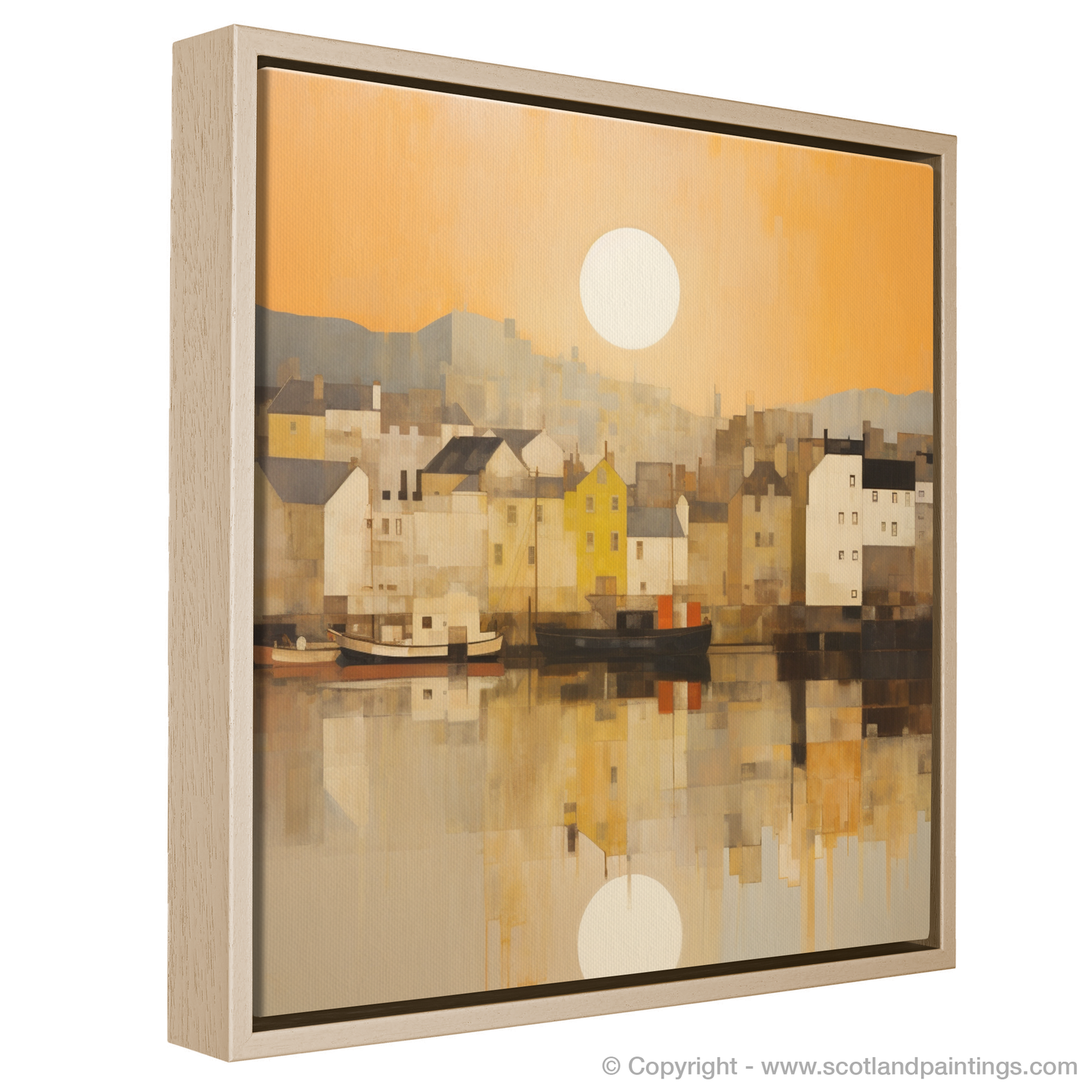 Golden Serenity of Oban Harbour