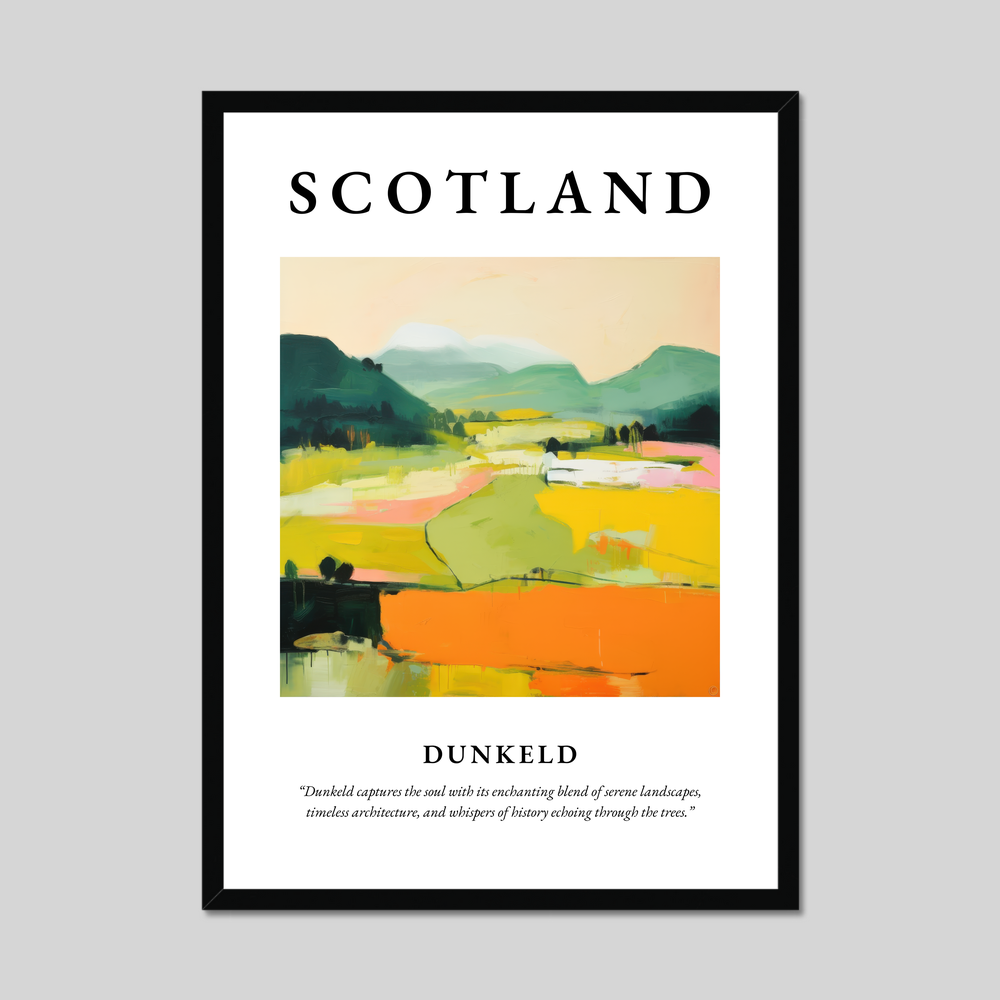 Poster of Dunkeld, Scotland.