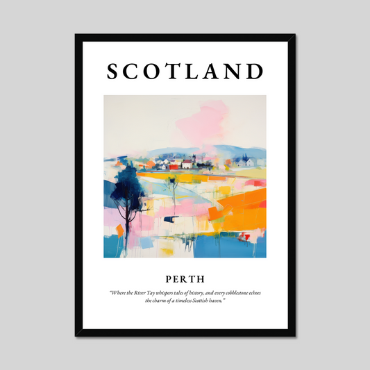 Poster of Perth, Scotland.