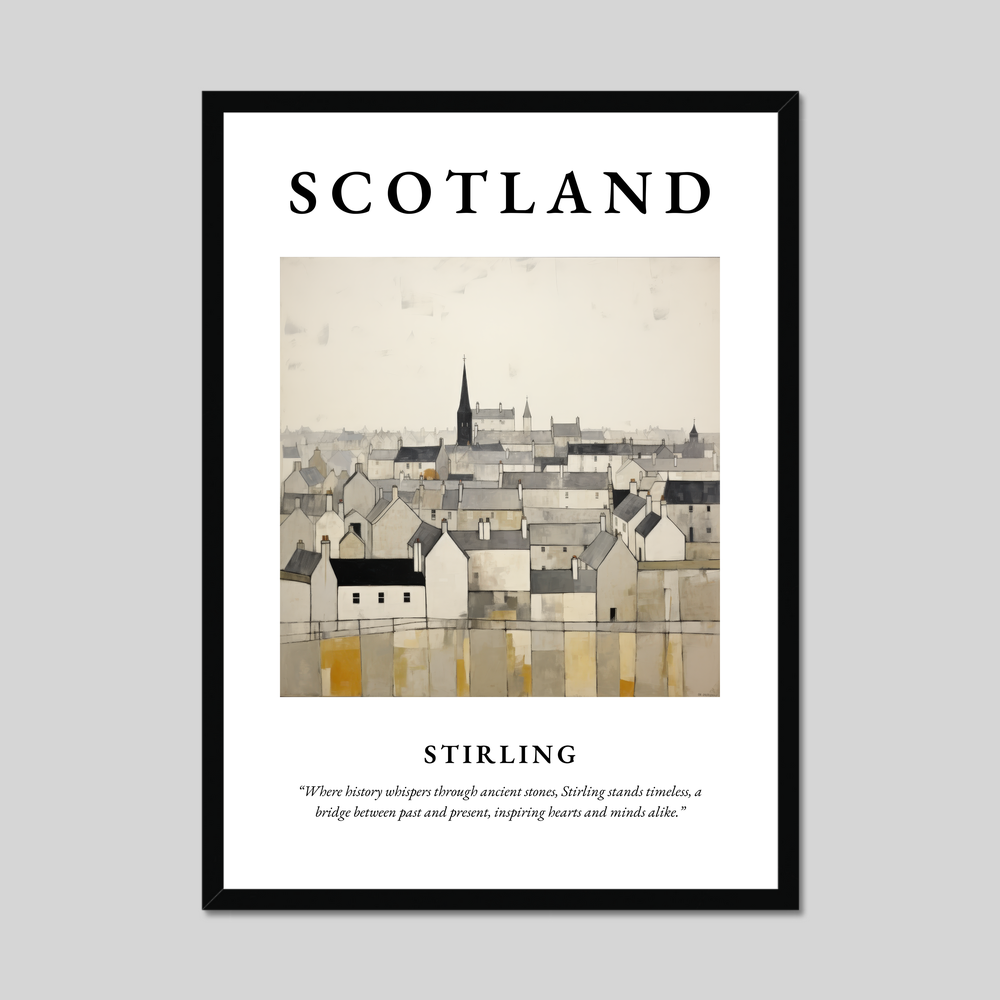 Poster of Stirling, Scotland.